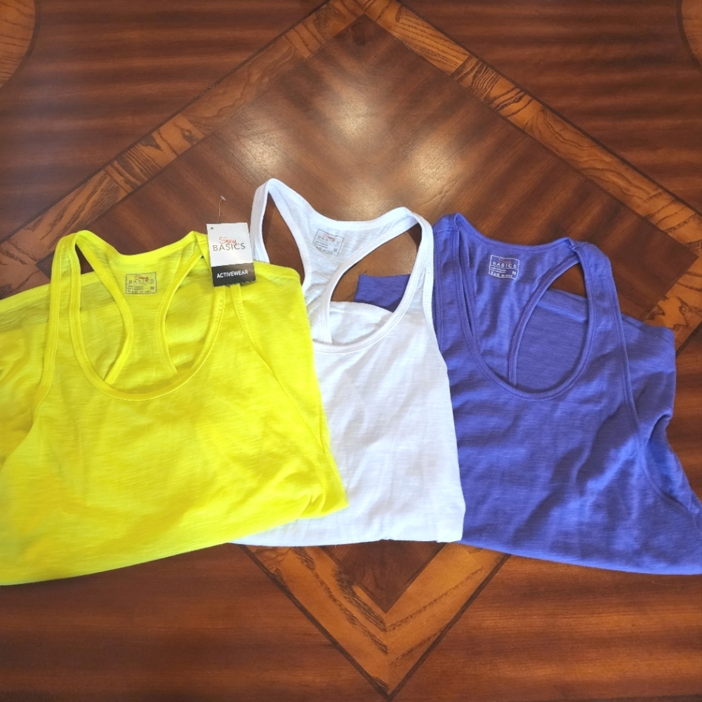 3 Pack Sexy Basics Racerback Tanks